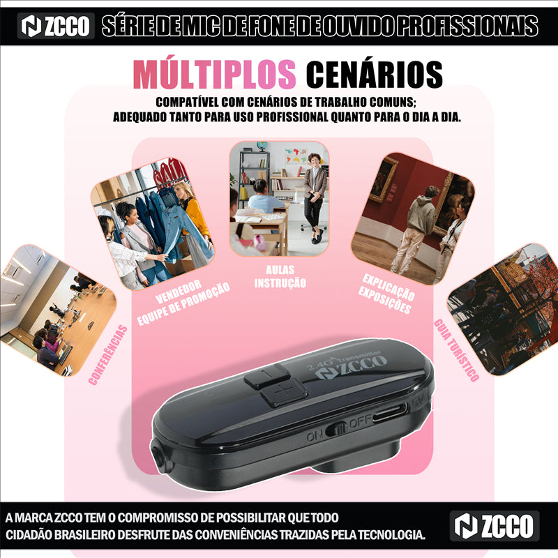 Seu áudio em destaque