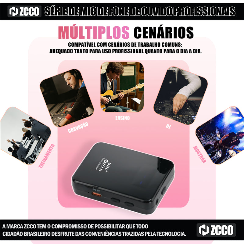 Seu áudio em destaque